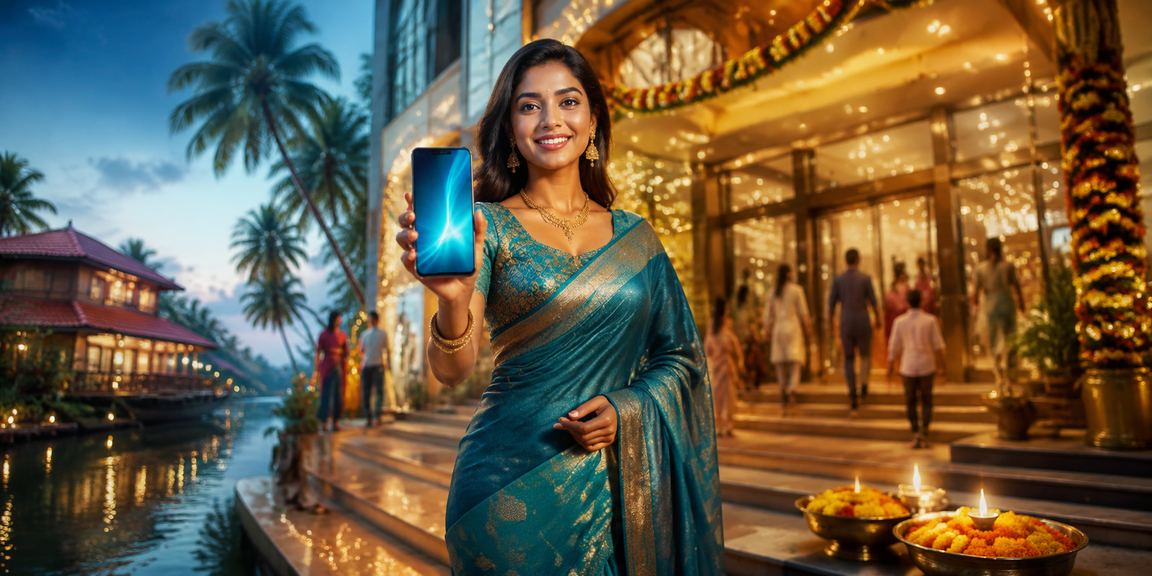 Kerala casino app displayed on mobile phone